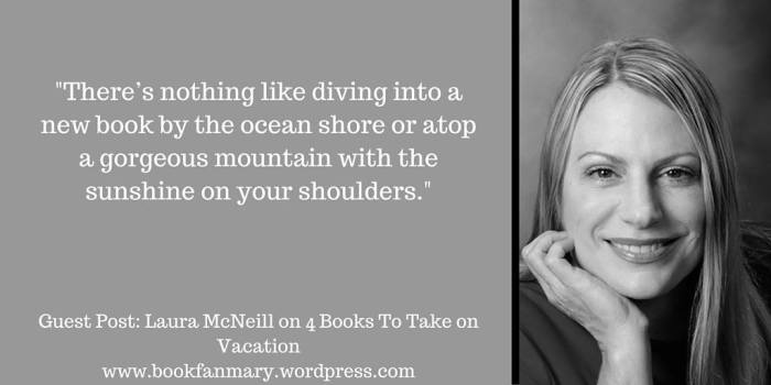 Bookfan Mary 4 books on vacation blurb